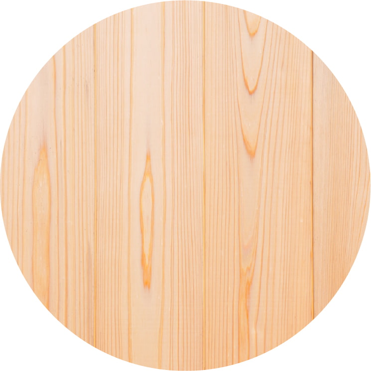 内装材 国産材（サウナ用）